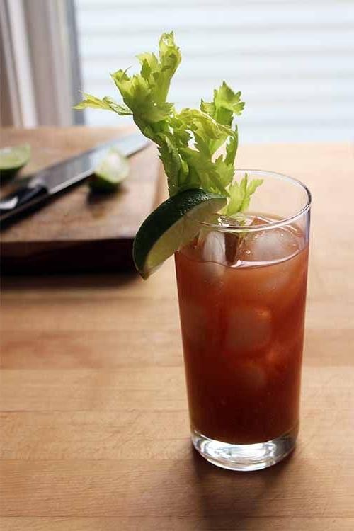 Serrano Pepper-infused Bloody Mary
