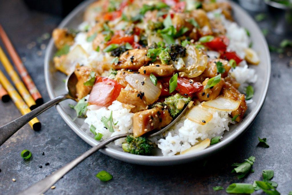Sesame Ginger Chicken Stir-Fry