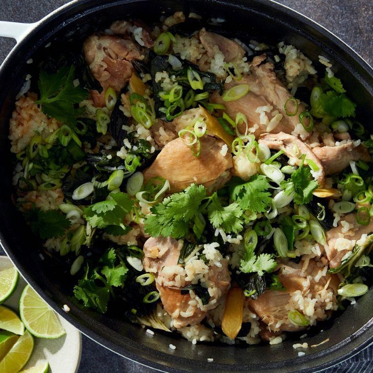 Sesame Ginger One Pan Chicken and Rice