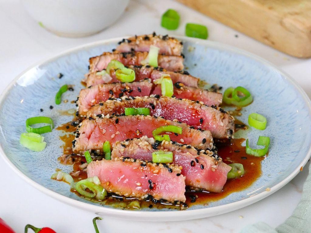 Sesame-Crusted Ahi Tuna