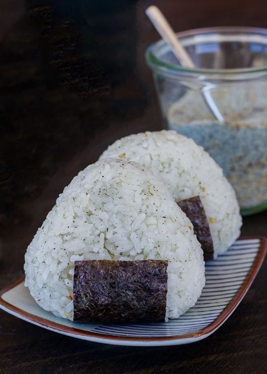Shiso Rice Balls (Onigiri)