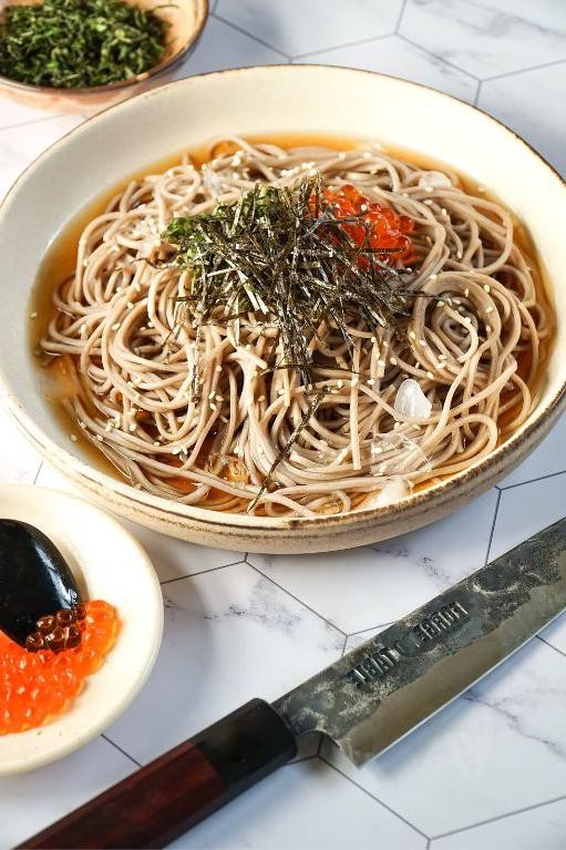 Shiso-Enhanced Chilled Soba Noodles