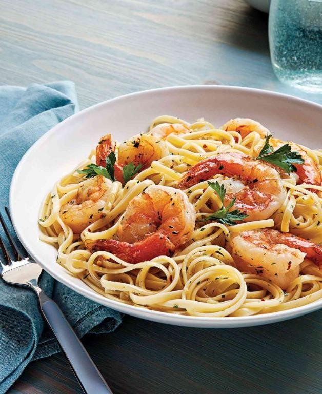 Shrimp Scampi Linguine