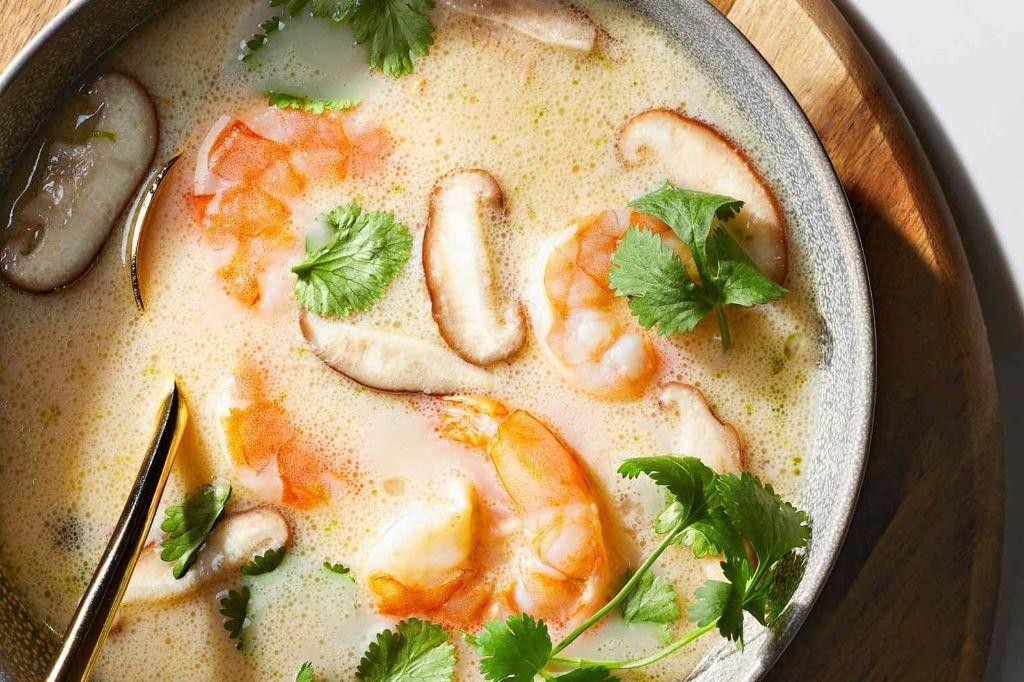 Shrimp and Coconut Milk Soup