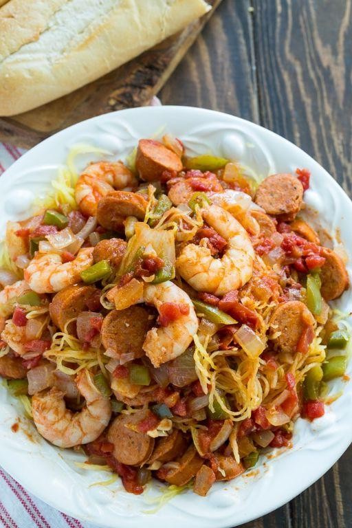 Shrimp and Squash Jambalaya