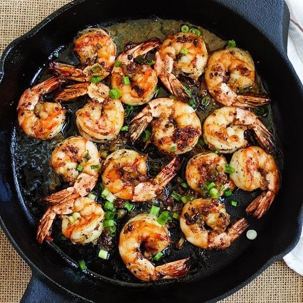 Shrimp with Black Pepper Sauce