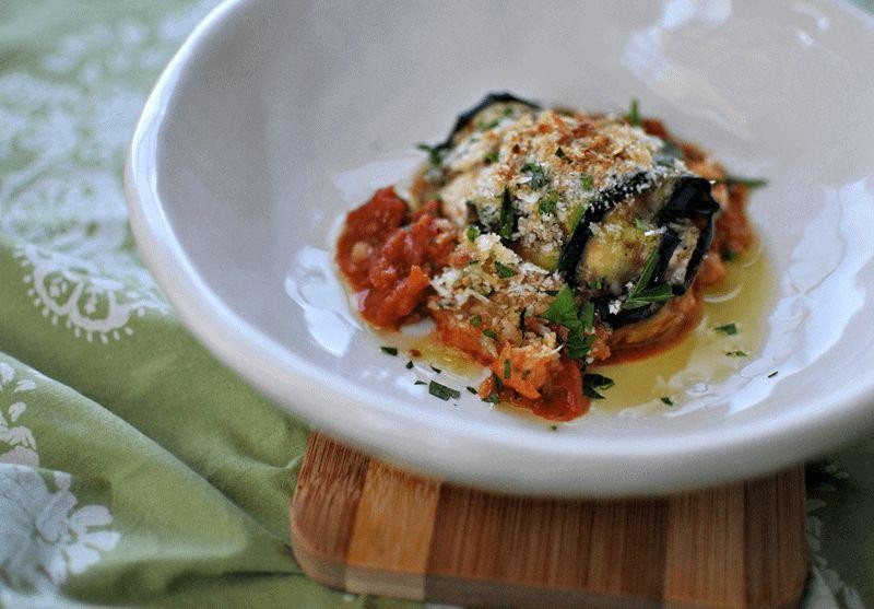 Sicilian Eggplant Involtini