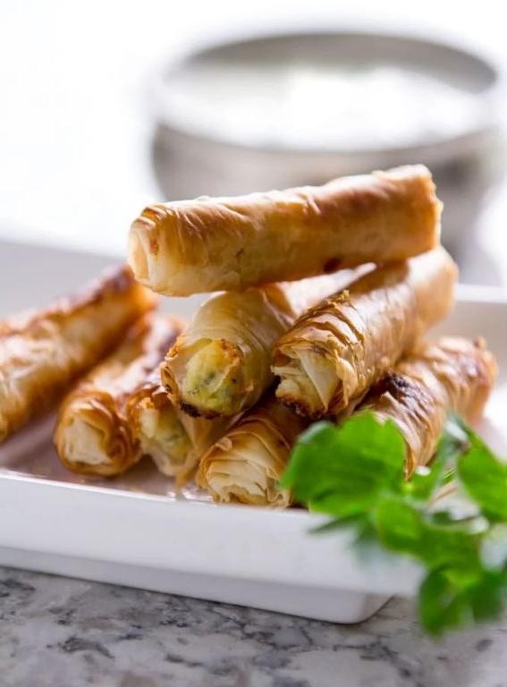Sigara Boregi: Turkish Feta Rolls