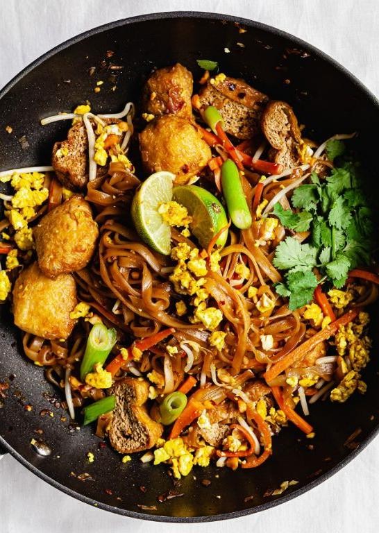 Silken Tofu Pad Thai