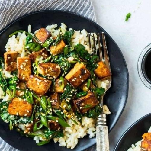 Silken Tofu Stir-fry with Vegetables