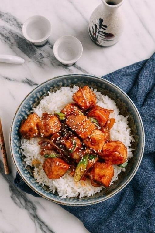 Silken Tofu Teriyaki Bowls