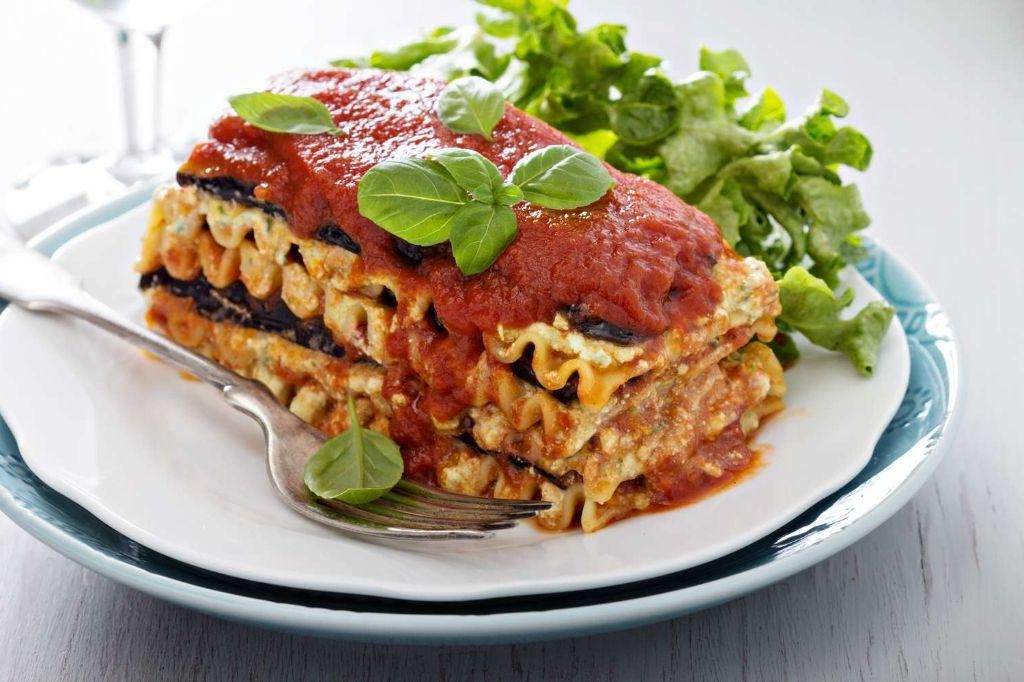 Silken Tofu and Spinach Lasagna