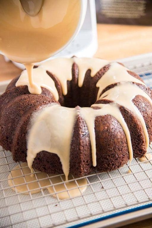 Silky Chocolate Coffee Bundt Cake