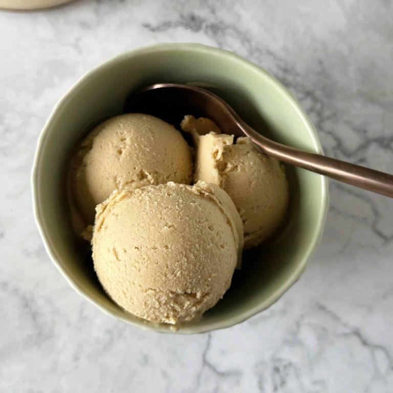 Silky Peanut Butter Vegan Ice Cream
