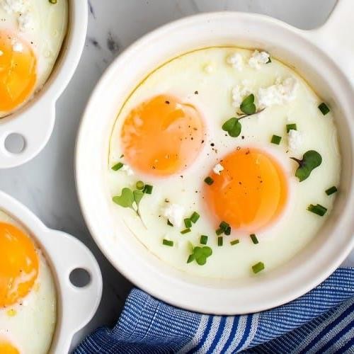 Simple Baked Eggs