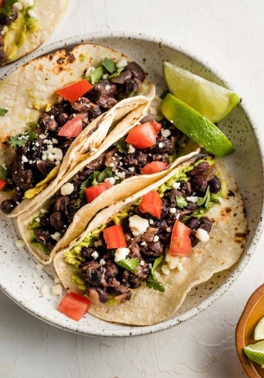Simple Black Bean Tacos
