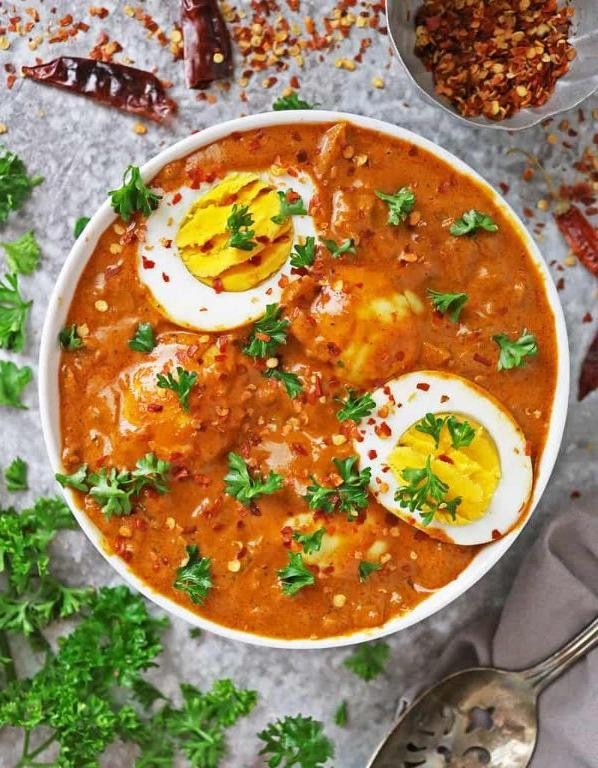 Simple Boiled Egg Curry