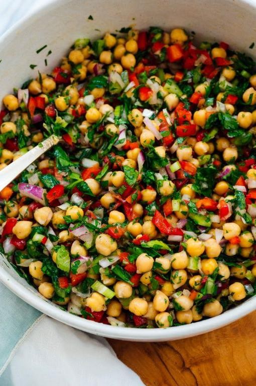 Simple Chickpea Salad
