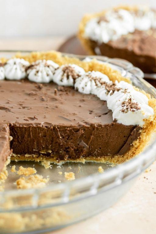 Simple Chocolate Graham Cracker Crust