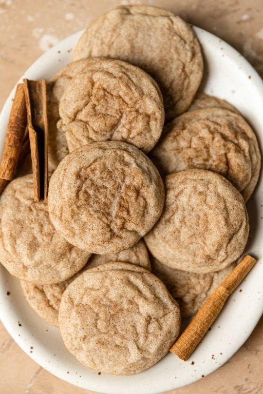 Simple Cinnamon Sugar Cookies