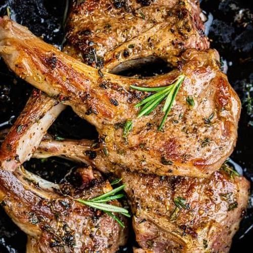 Simple Lamb Chops with Herb Marinade