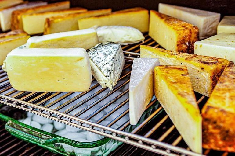 Simple Smoked Cheese Assortment