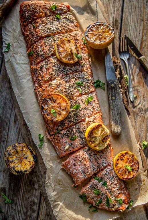 Simple Smoked Salmon Fillets