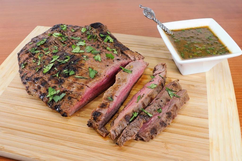 Simple Soy-Mustard Flank Steak