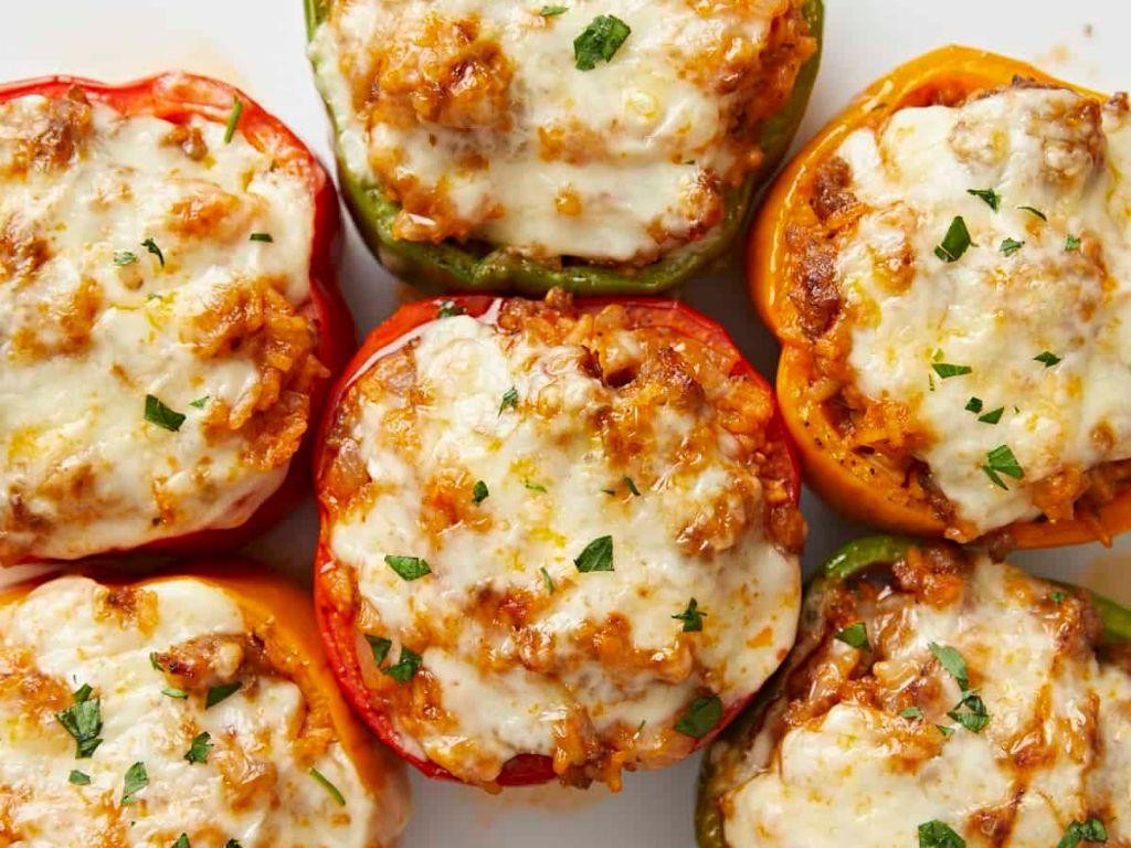 Simple Stuffed Bell Peppers