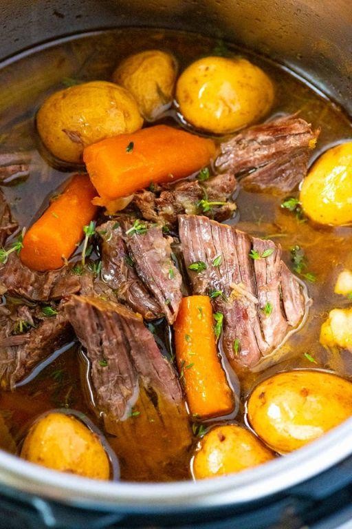 Simple and Juicy Instant Pot Chuck Roast