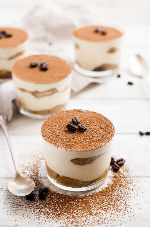 Single Portion Tiramisu