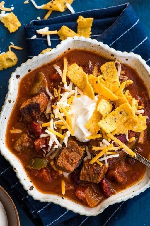 Sirloin Steak Chili
