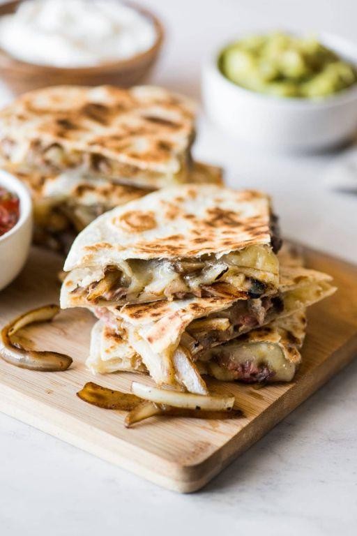 Sirloin Steak Quesadillas