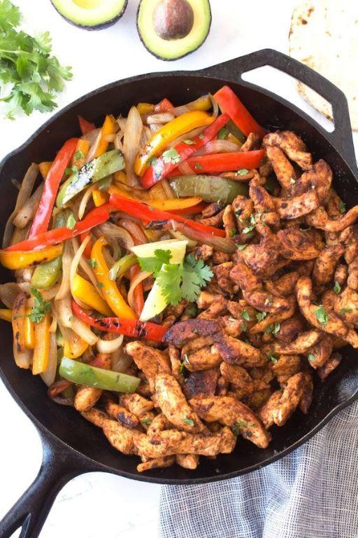 Sizzling Cast Iron Skillet Fajitas