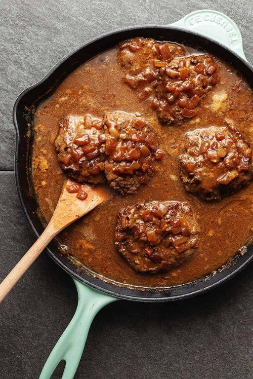 Skillet Beef Cube Steak with Thick Brown Gravy