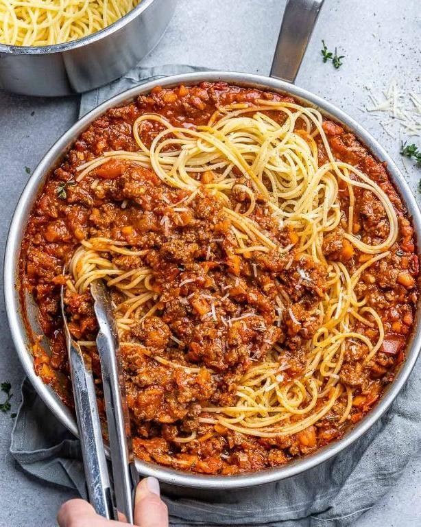Skinny Beef Mince Bolognese