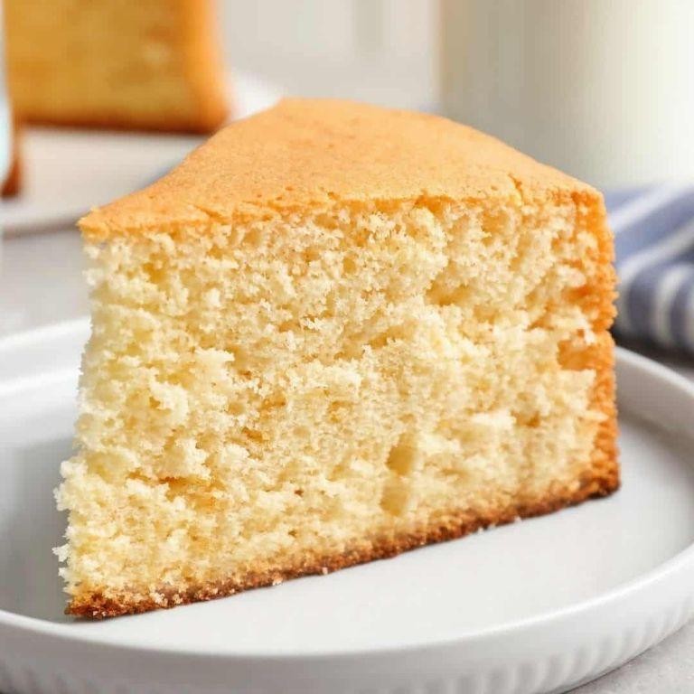 Skinny Vanilla Chiffon Cake