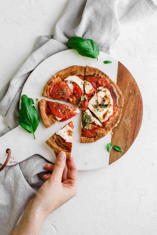 Sliced Bread Pizza Margherita