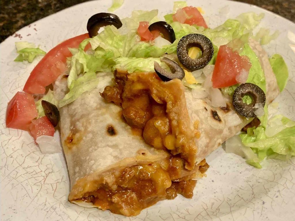 Sloppy Joe Breakfast Burritos