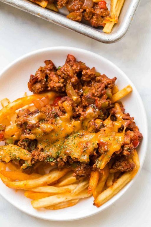 Sloppy Joe Loaded Fries