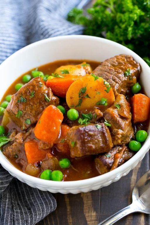 Slow Cooked Beef Stew with Potatoes