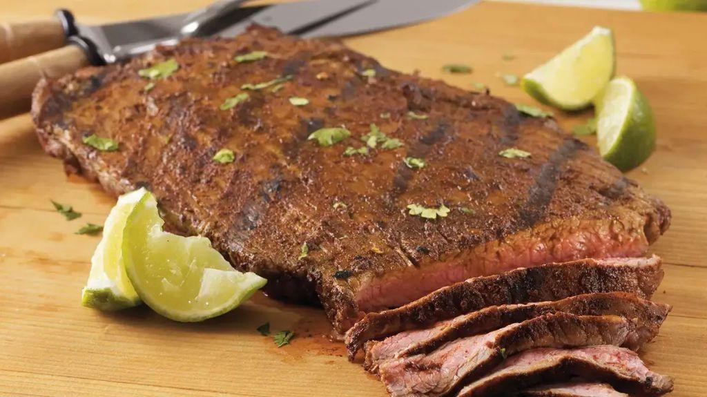 Slow Cooked Chili Lime Flank Steak