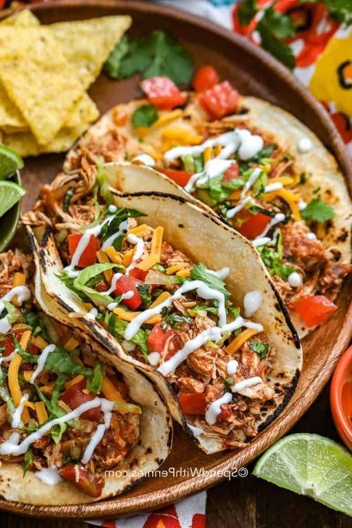 Slow Cooker Chicken Tacos