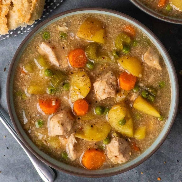 Slow Cooker Chicken and Vegetable Stew