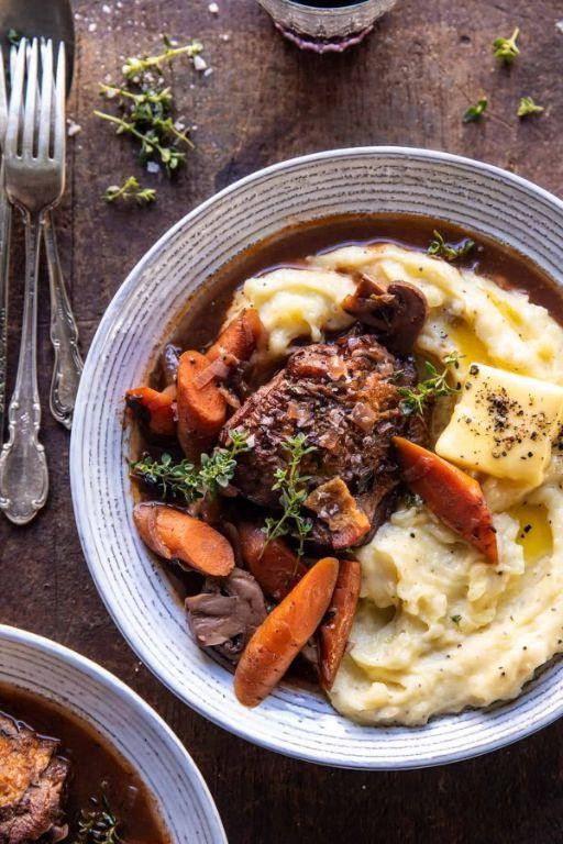 Slow Cooker Coq au Vin for Comforting Meals