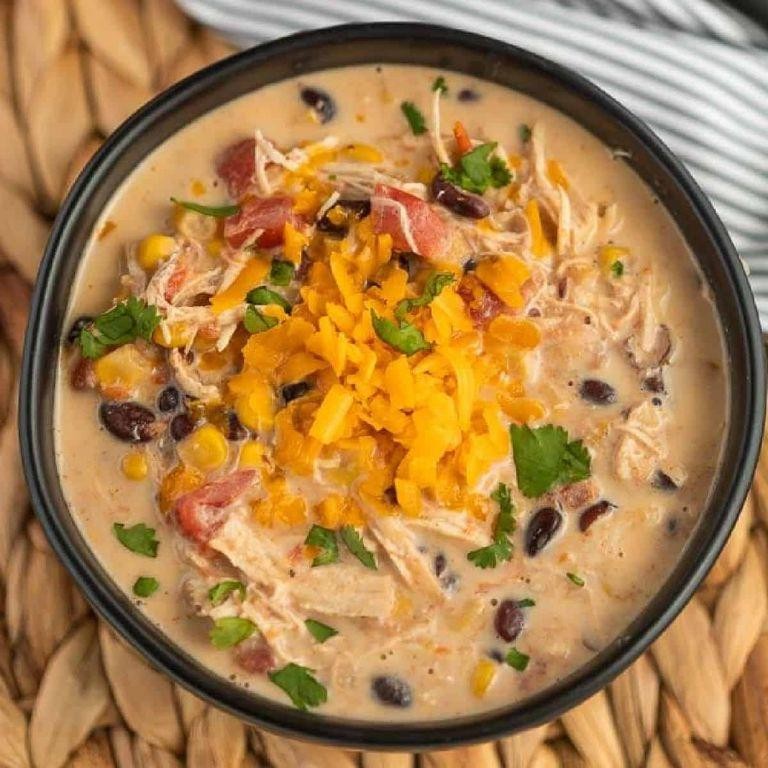 Slow Cooker Creamy Pork Taco Soup