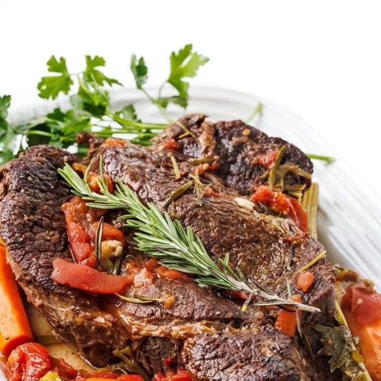 Slow Cooker Italian Herb Steak