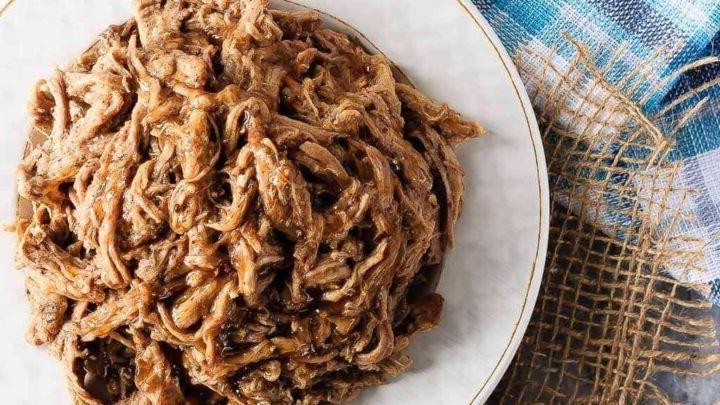 Slow Cooker Maple Balsamic Pulled Pork