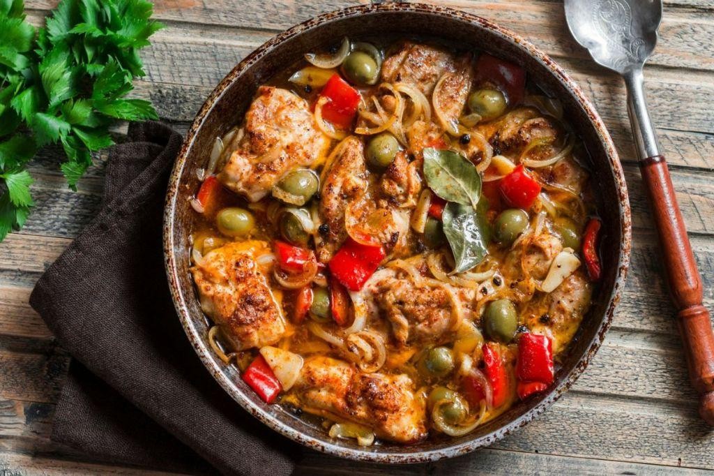 Slow Cooker Mediterranean Chicken Stew
