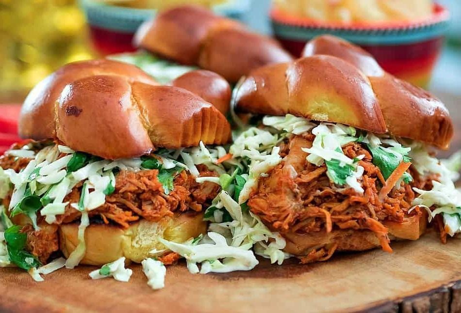 Slow Cooker Nashville Hot Chicken Sliders